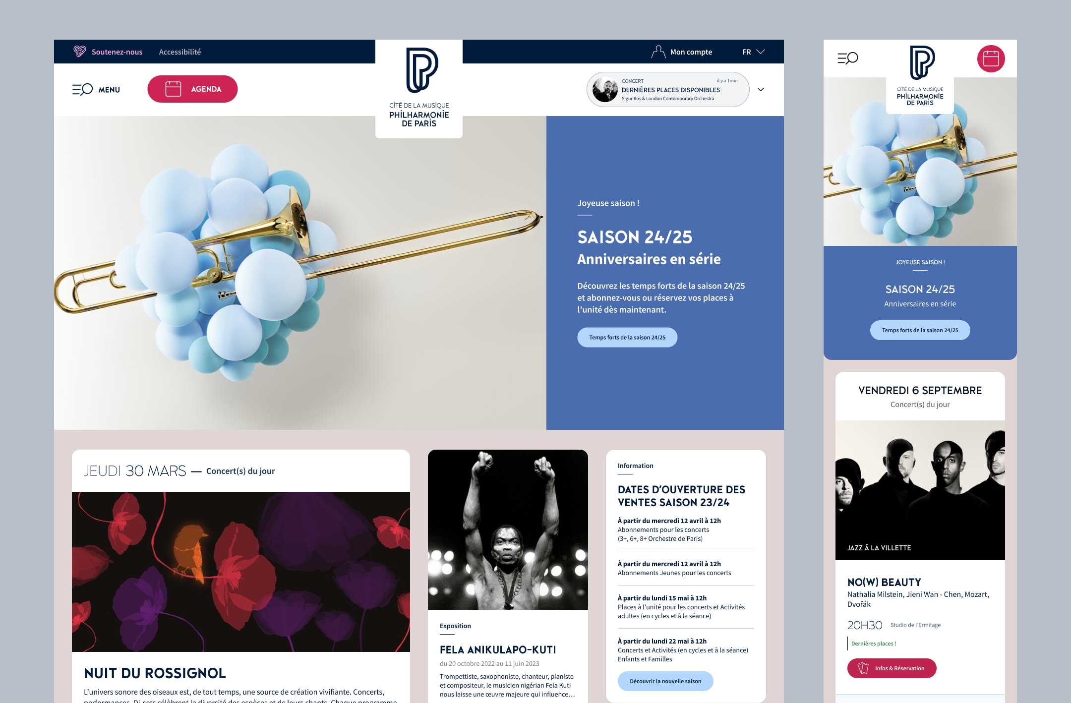 Philharmonie - Homepage 2025